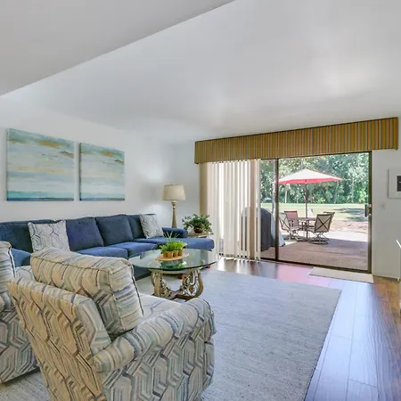 Shipyard Villa With Golf Course Views And Beach Access